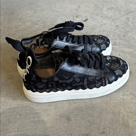 Chloè lace sneakers size 40 - Picture 4 of 7